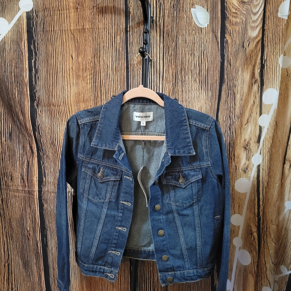 Vigoss Women's Blue Jean Jacket